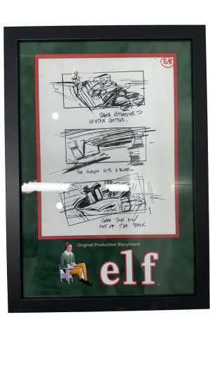 Elf (2003) - Production Used Storyboard