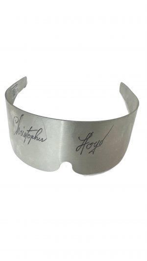 Back To The Future Part II - Doc Brown Replica Futuristic Glasses Signed By Christopher Lloyd