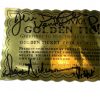 Charlie and the Chocolate Factory - Replica Golden Ticket Signed By...